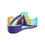 GAMEON Slide Style Glide Aqua - Blower with Build PVC Castle Bounce Inflatable Spray Water