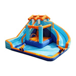 GAMEON Dual Style Splash Twin - Blower with Build PVC Castle Bounce Inflatable Spray Water Slide