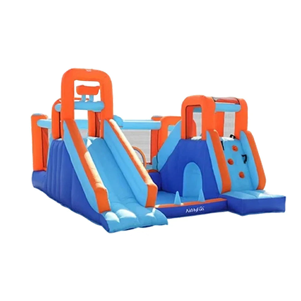 GAMEON Water Style Burst Aqua - Blower with Build PVC Castle Bounce Inflatable Spray