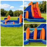 GAMEON Water Style Loop Aqua - Blower with Build PVC Castle Bounce Inflatable Tunnel Arch Play