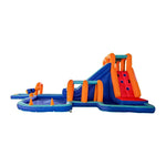 GAMEON Water Style Loop Aqua - Blower with Build PVC Castle Bounce Inflatable Tunnel Arch Play