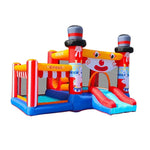 GAMEON Circus Style Fun Carnival - Blower with Build PVC Castle Bounce Inflatable Magic