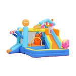 GAMEON Inflatable Bounce Castle PVC Build with Blower Ice Cream Shop Theme with Slide