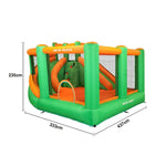 GAMEON Inflatable Bounce Castle PVC Build with Blower Full Enclosure Design with Slide
