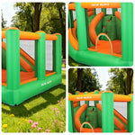 GAMEON Inflatable Bounce Castle PVC Build with Blower Full Enclosure Design with Slide