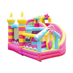 GAMEON Inflatable Bounce Castle PVC Build with Blower Lollipop Theme with Slide