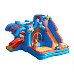 GAMEON Inflatable Bounce Castle PVC Build with Blower Ice Cream Castle Theme with Slide
