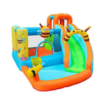GAMEON Inflatable Bounce Castle PVC Build with Blower Bee Theme Slide Style