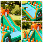 GAMEON Inflatable Bounce Castle PVC Build with Blower Squirrel Playground Theme Style