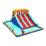 GAMEON Inflatable Bounce Castle PVC Build with Blower Multi Slide Castle Style