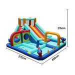 GAMEON Inflatable Bounce Castle PVC Build with Blower Hole Castle Wet & Dry Combo Style
