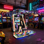 GAMEON Dance Arcade Machine 42-inch HD Screen Music Rhythm Game LED Lighting Effects Multicolor