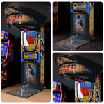 GAMEON Boxing Machine Metal & Acrylic Cabinet High Sensors Punch 380W Competitive Tester Lighting LED Sensitivity Game Power Arcade Strength Black