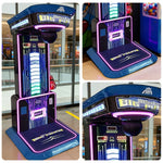 GAMEON Dragon Punch 3 Boxing Machine Metal & Acrylic Cabinet High Sensors Tester Sensitivity Power Effects Strength Game LED 160W Competitive Arcade Black&Blue