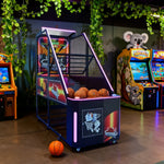 GAMEON Street Basketball Arcade Machine Metal Hoop LED Scoring Display Automatic Ball Return Durable Frame Standard