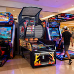 GAMEON Luxury Basketball Arcade Machine Metal Hoop Triple LED Scoring Display Automatic Ball Return Durable Structure Deluxe