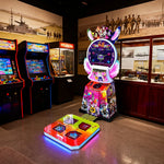 GAMEON Kids Dance Arcade Machine Cute Design LED Lights Music Rhythm Game Standard