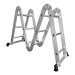 GROVIA 242-592cm Aluminum Folding Portable Multifunctional Ladder