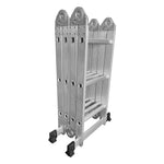 GROVIA 242-592cm Aluminum Folding Portable Multifunctional Ladder