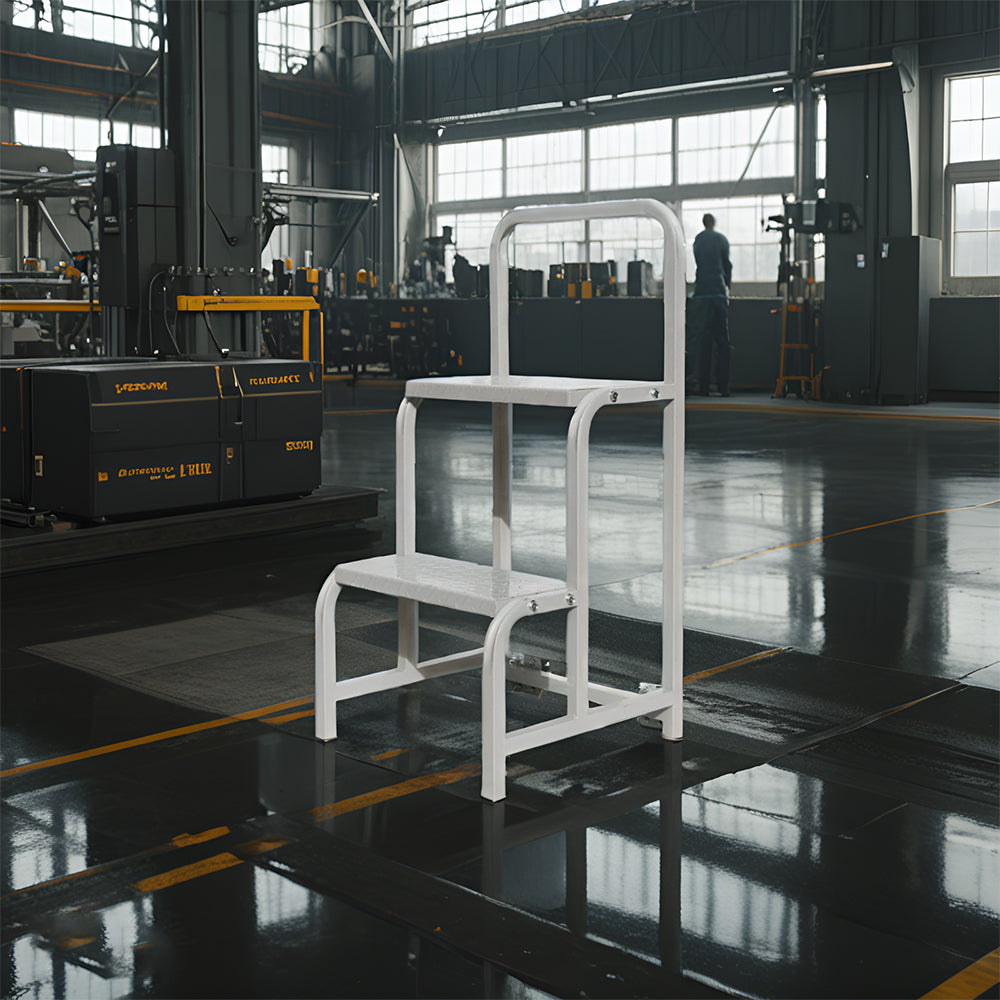 GROVIA 60cm Height Ladder 2-step Platform Warehouse Staircase