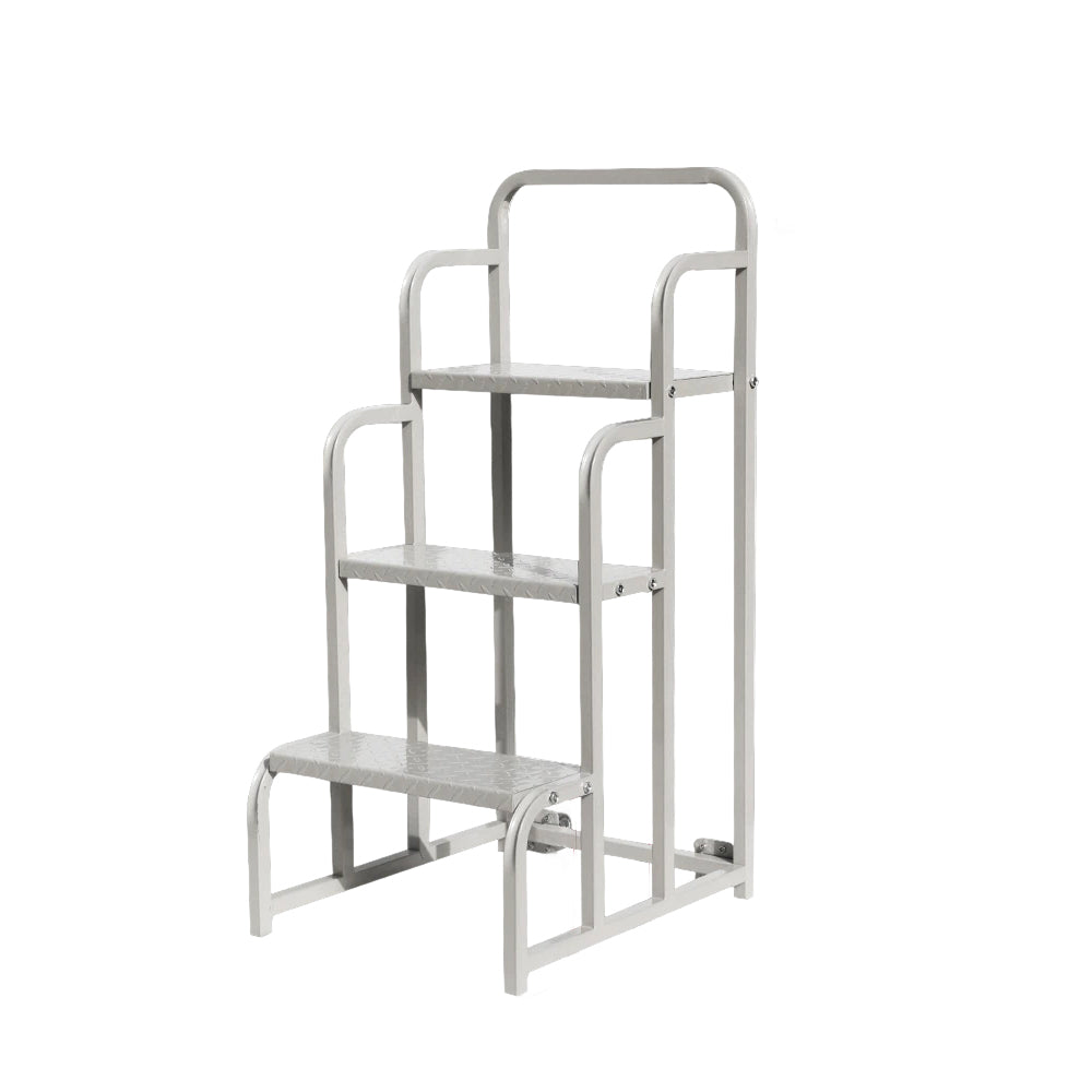 GROVIA 80cm Height Ladder 3-step Platform Warehouse Staircase
