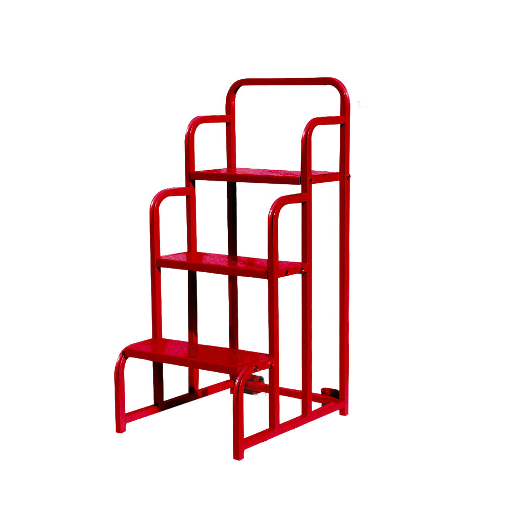 GROVIA 80cm Height Ladder 3-step Platform Warehouse Staircase