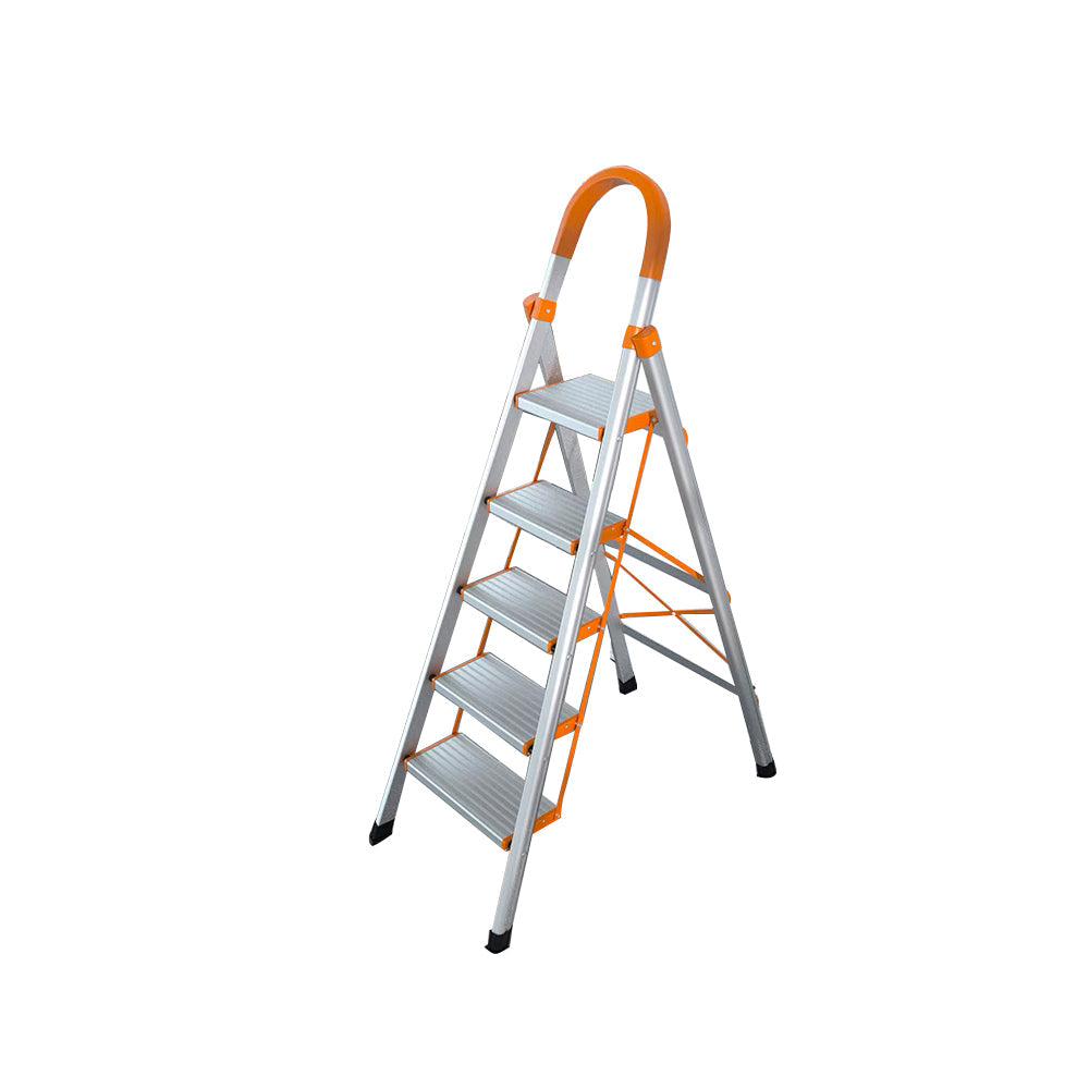 GROVIA H03 Household 4/5/6-step Widened Ladder Steel Pedal Stairs