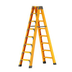 GROVIA 6/7/8/10 Folding Support, Durable Triangular - Portable Pedals, Design Rod, Step Anti-Slip Ladder, Stabilizing Yellow