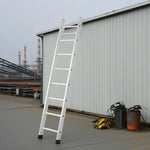 GROVIA 2.5m/3m/3.5m 9cm Alloy Non-Slip Support, Ladder - Design, Triangular Aluminum Slim Feet