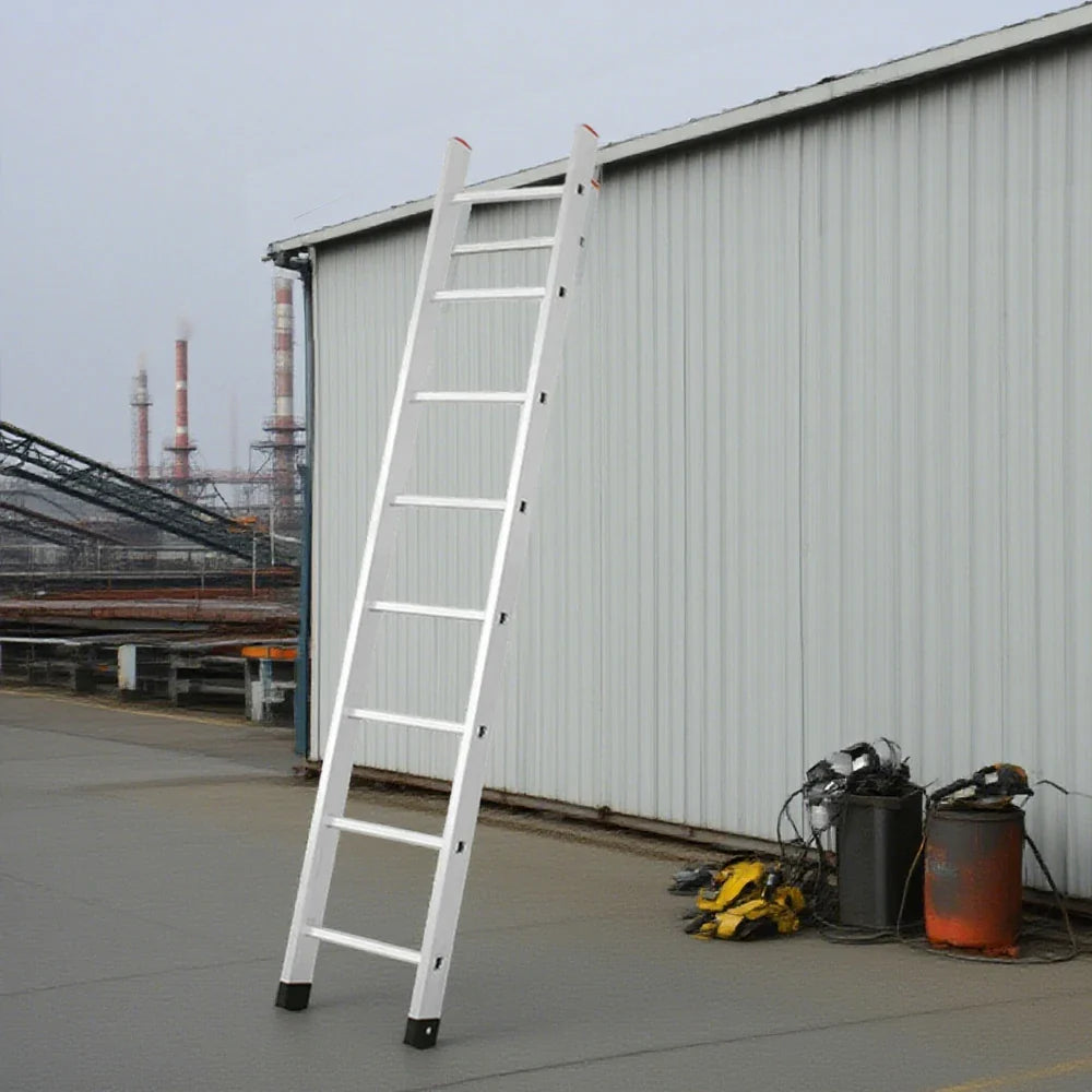 GROVIA 2.5m/3m/3.5m 9cm Alloy Non-Slip Support, Ladder - Design, Triangular Aluminum Slim Feet