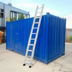 GROVIA 2.5m/3m/3.5m 9cm Alloy Non-Slip Support, Ladder - Design, Triangular Aluminum Slim Feet