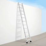 GROVIA 2.5m/3m/3.5m 9cm Alloy Non-Slip Support, Ladder - Design, Triangular Aluminum Slim Feet