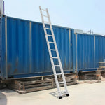 GROVIA 4m/5m/6m - 9cm Alloy Triangular Slim Design, Aluminum Support, Ladder Non-Slip Feet