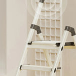 GROVIA LIVARA - 3-Step - Lightweight Space-Saving Folding Aluminium, Ladder Green