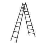 GROVIA 7/8/9-Step Built-in - Bag, Canvas Steel Ladder Carbon Stable Structure Walking - Tool Black