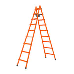 GROVIA 7/8/9-Step Canvas Carbon Walking Stable - Bag, Built-in Steel Ladder Tool Structure - Orange