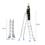 GROVIA 4/5/6 Pedals, Wide Steel Ladder 7cm Slim - Folding Fold Feet, 26cm Anti-Slip Carbon Step White