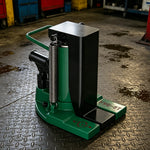 GROVIA Hydraulic Toe Jack 5T Top 2.5T Toe / 10T Top 5T Toe Heavy Duty Industrial Lifting Compact Design Factory Use - Green