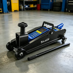 GROVIA 3T Hydraulic Floor Jack High Lift Screw Extension 192-532mm Heavy Duty Off Road SUV Rescue Use Carton Pack - Black