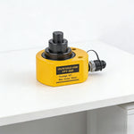 GROVIA 30T Multi Stage Hydraulic Jack 54mm Stroke Heavy Duty High Pressure Industrial Lifting Equipment Use - Yellow