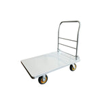 GROVIA Heavy Duty Folding Platform Trolley Reinforced Steel Frame Rubber Wheels for Warehouse Office and Home Moving Use