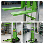 GROVIA Lightweight Material Lift Aviation Aluminium Frame Self-Locking Winch for Warehouse Logistics Handling