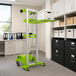 GROVIA Manual Material Lift Aviation Aluminium Frame Self-Locking Winch for Warehouse Logistics Handling