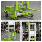 GROVIA Manual Material Lift Aviation Aluminium Frame Self-Locking Winch for Warehouse Logistics Handling