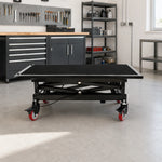 GROVIA Electric Lifting Work Platform Single-Person Operation Compact Storage for Painting Ceiling Installation