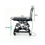GROVIA Electric Lifting Work Platform Single-Person Operation Removable Handle for Painting Ceiling Installation