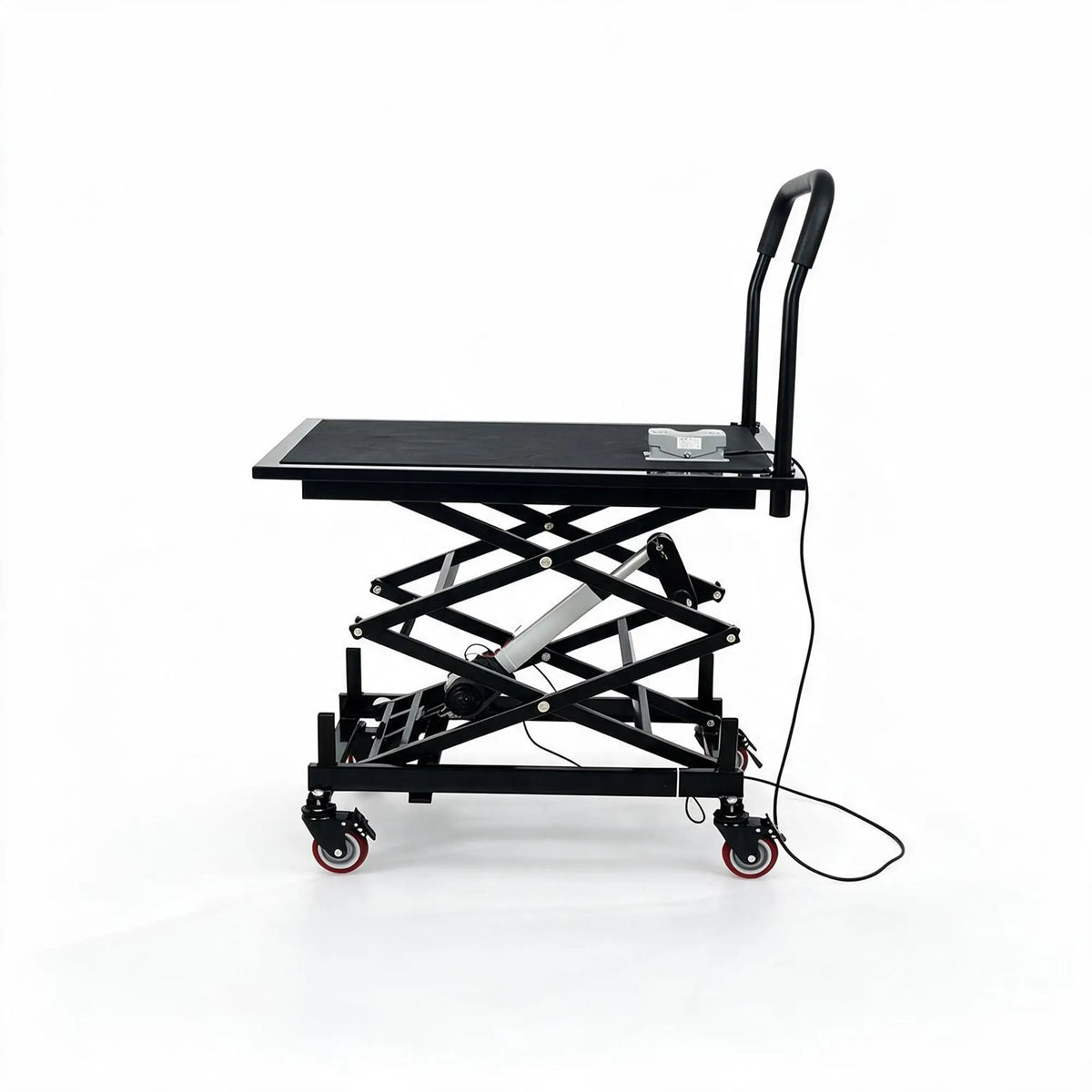 GROVIA Electric Lifting Work Platform Single-Person Operation Removable Handle for Painting Ceiling Installation