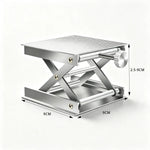 GROVIA Adjustable Levelling Platform Dual-Knob Self-Locking Design for Interior Renovation & Equipment Setup  - Silver