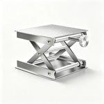 GROVIA Adjustable Levelling Platform Dual-Knob Self-Locking Design for Interior Renovation & Equipment Setup  - Silver
