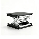 GROVIA Adjustable Levelling Platform Dual-Knob Self-Locking Design for Interior Renovation & Equipment Setup  - Black&Silver